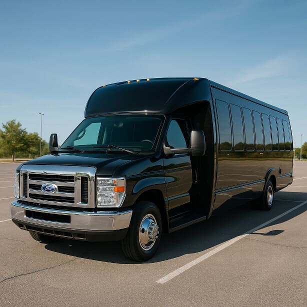 Edison Shuttle Bus Rentals 18 Passenger Shuttle Bus