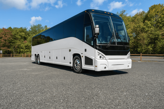 Edison Shuttle Bus Rentals 56 Passenger Shuttle Bus