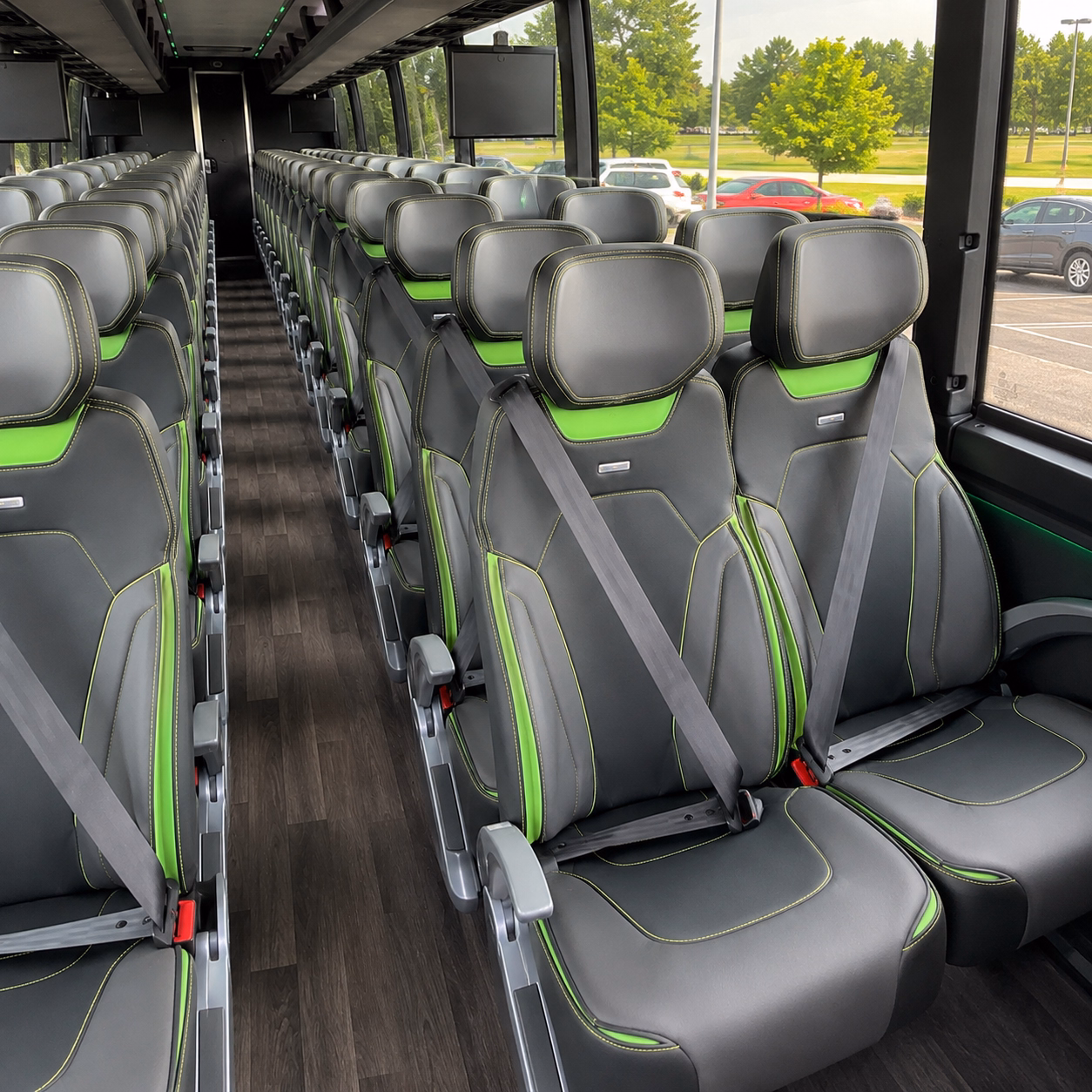 edison bus rental service area