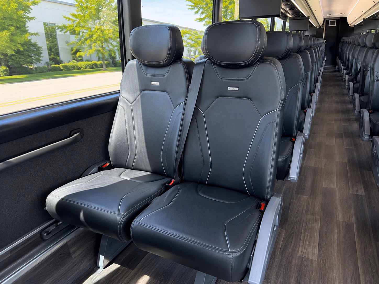 edison charter bus interior gallery