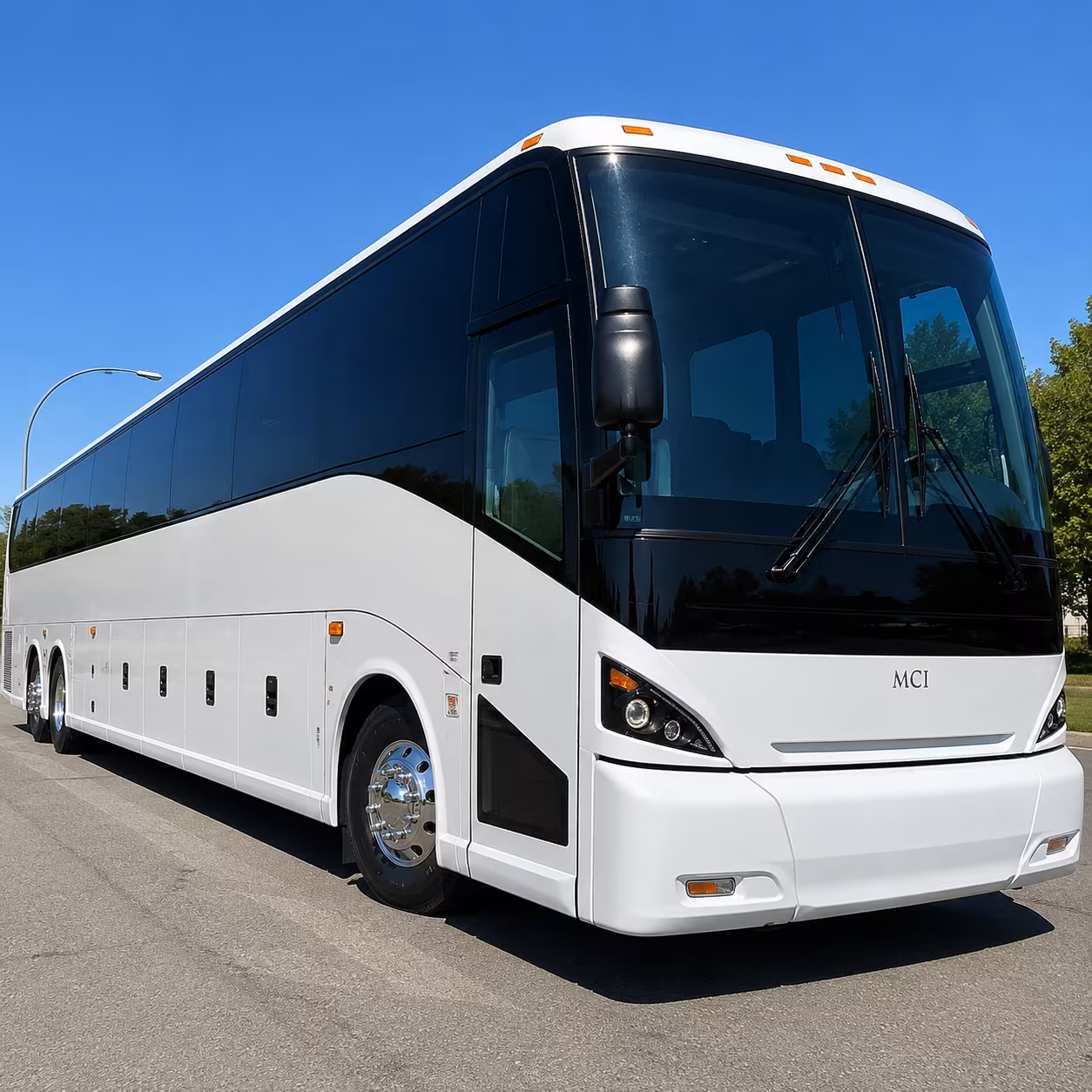 edison parking shuttle and park and ride bus rentals